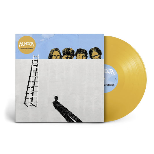 Humour Learning Greek yellow vinyl LP