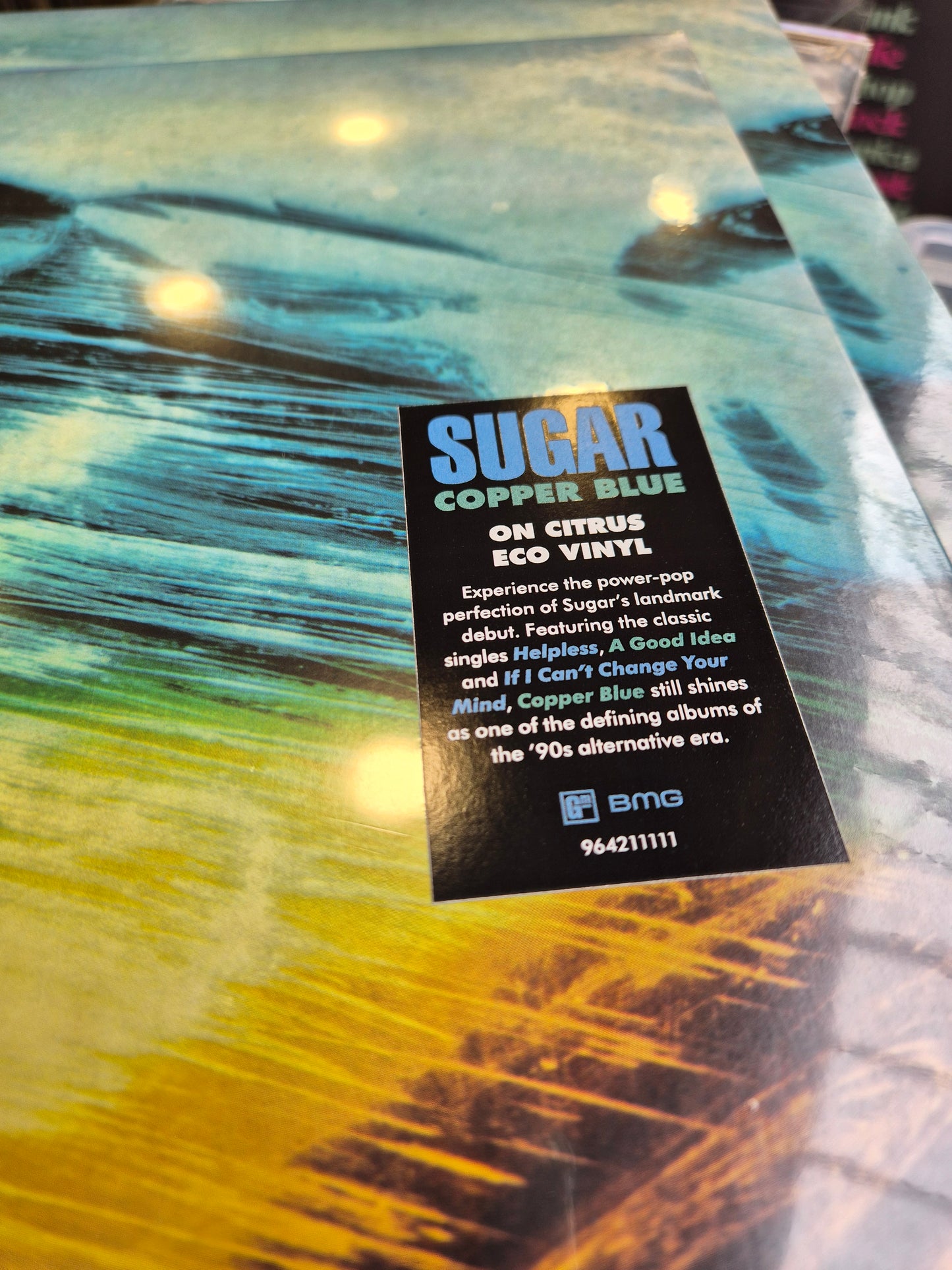 Sugar copper blue citrus eco vinyl