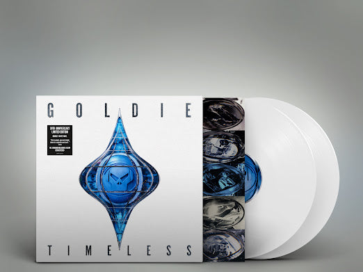 Goldie Timeless white double vinyl LP