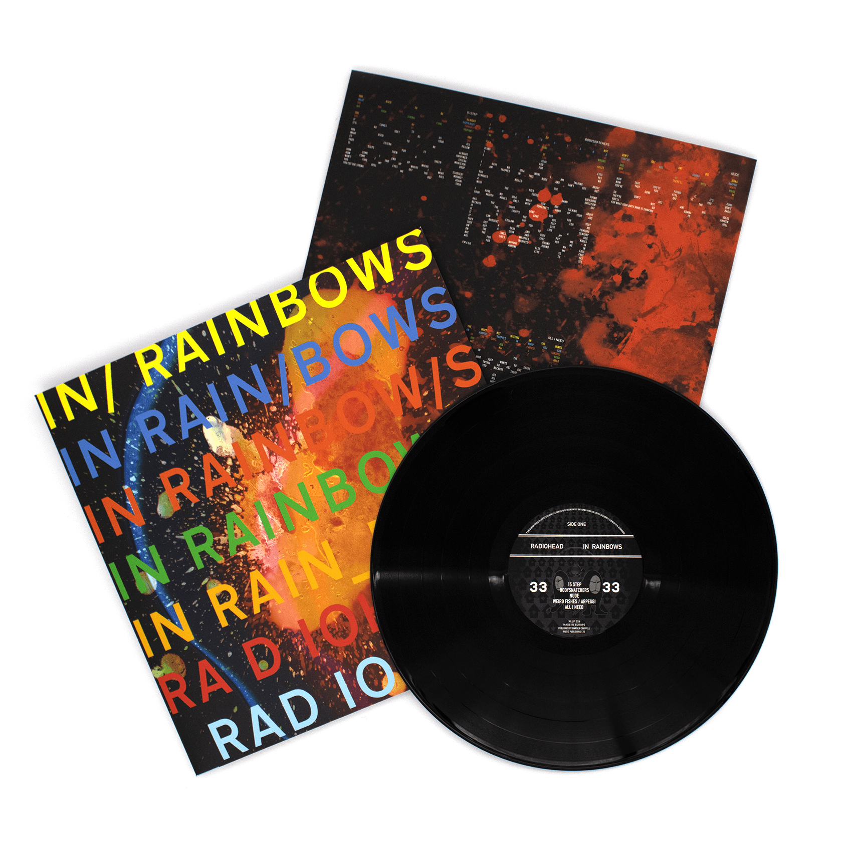 Radiohead in Rainbows black vinyl LP