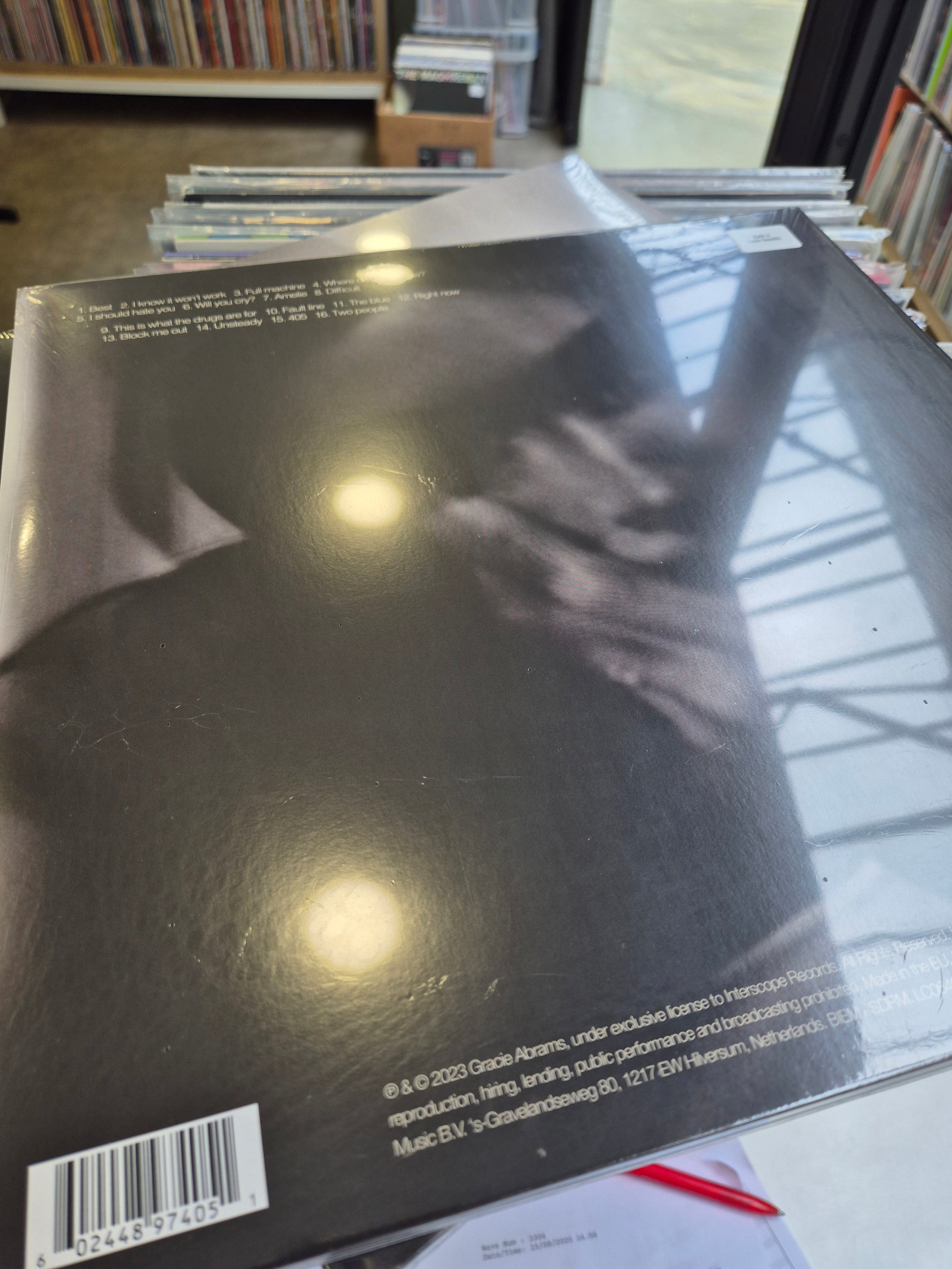 Gracie abrams good riddance deluxe black double vinyl LP