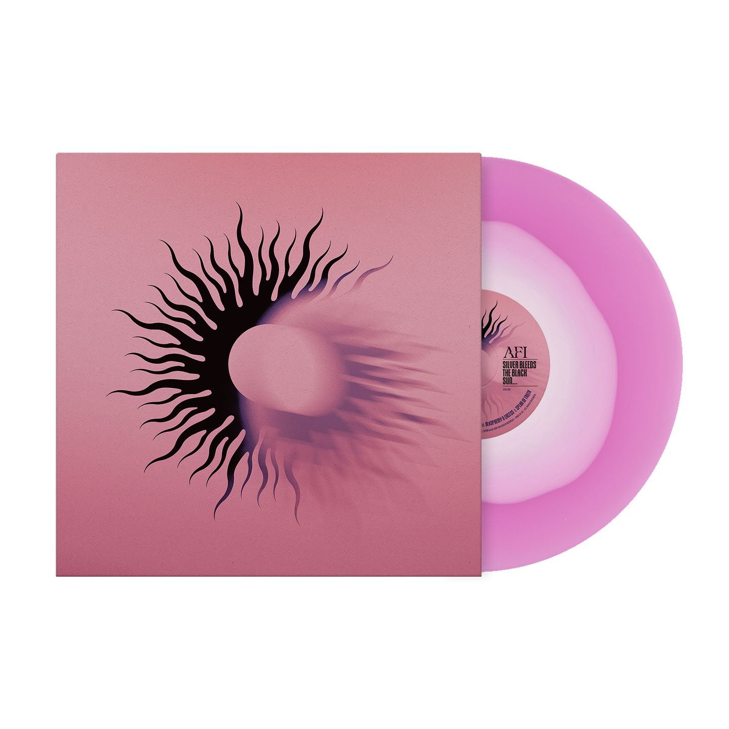 AFI - Silver Bleeds the Black Sun white and violet limited vinyl album