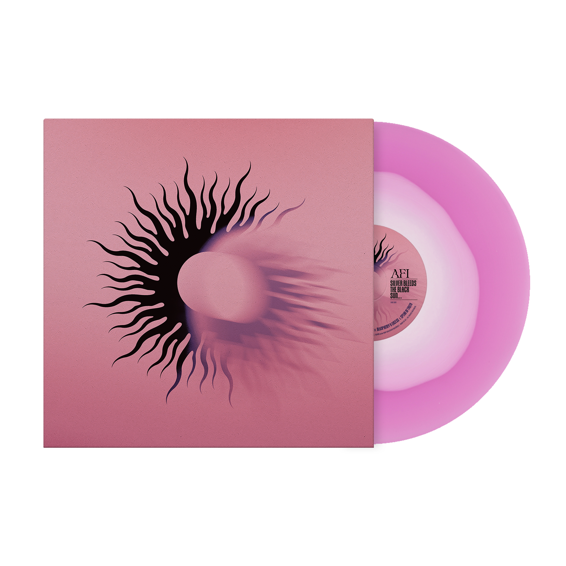 AFI - Silver Bleeds the Black Sun white and violet limited vinyl album