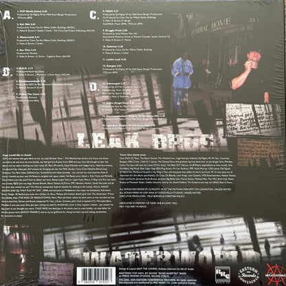 Cage and Tame One are Leak Bros Waterworld double vinyl LP tracklist