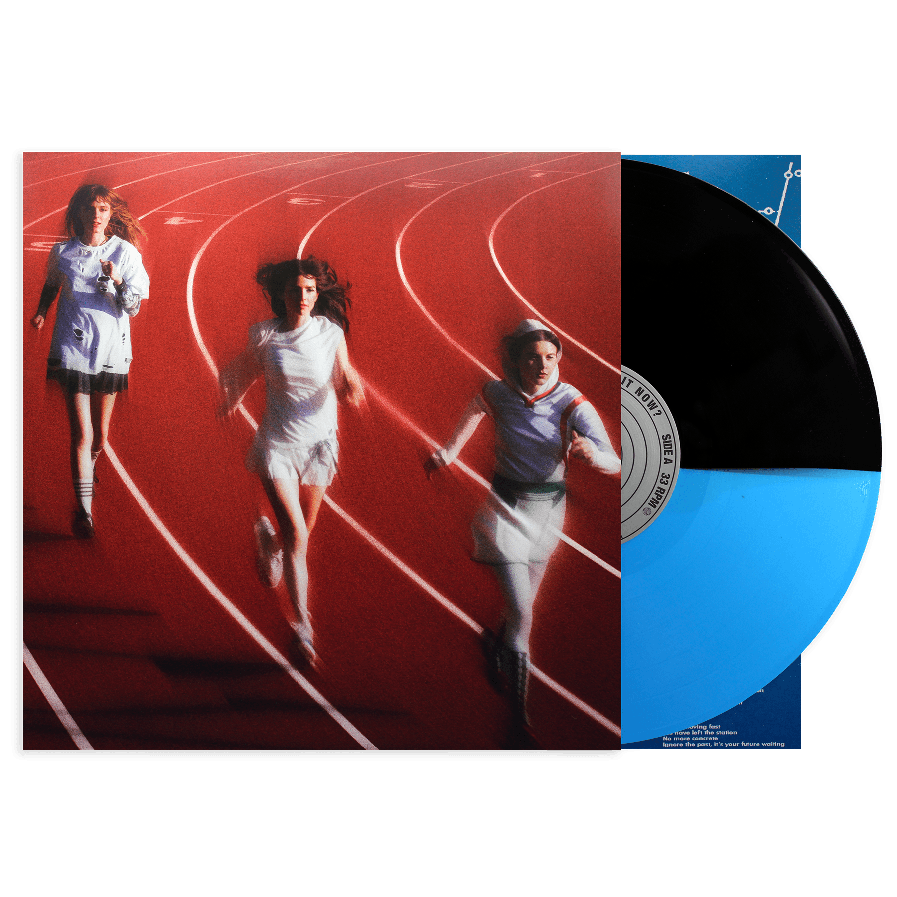 Automatic Is It Now Black and blue split vinyl LP