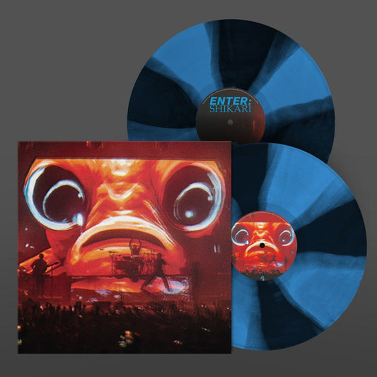 Enter Shikari - Live at Wembley blue and black cornetto double vinyl LP