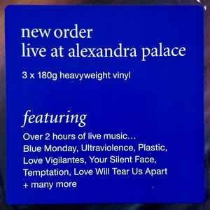 New Order - education entertainment recreation (Live at Alexandra Palace) promo sticker