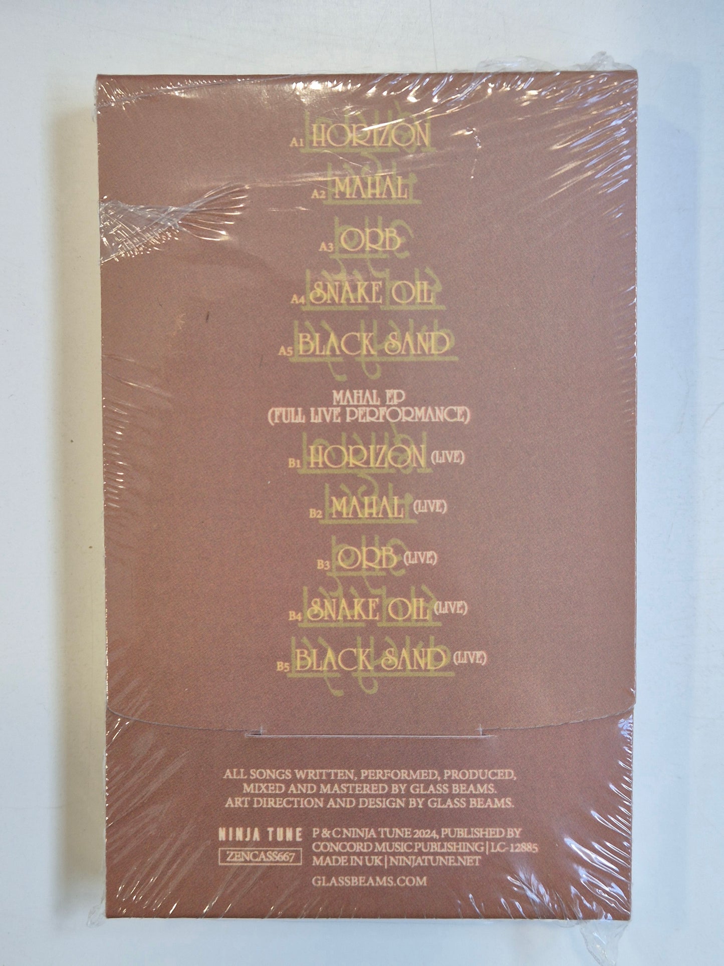 Glass Beams Mahal cassette tracklist