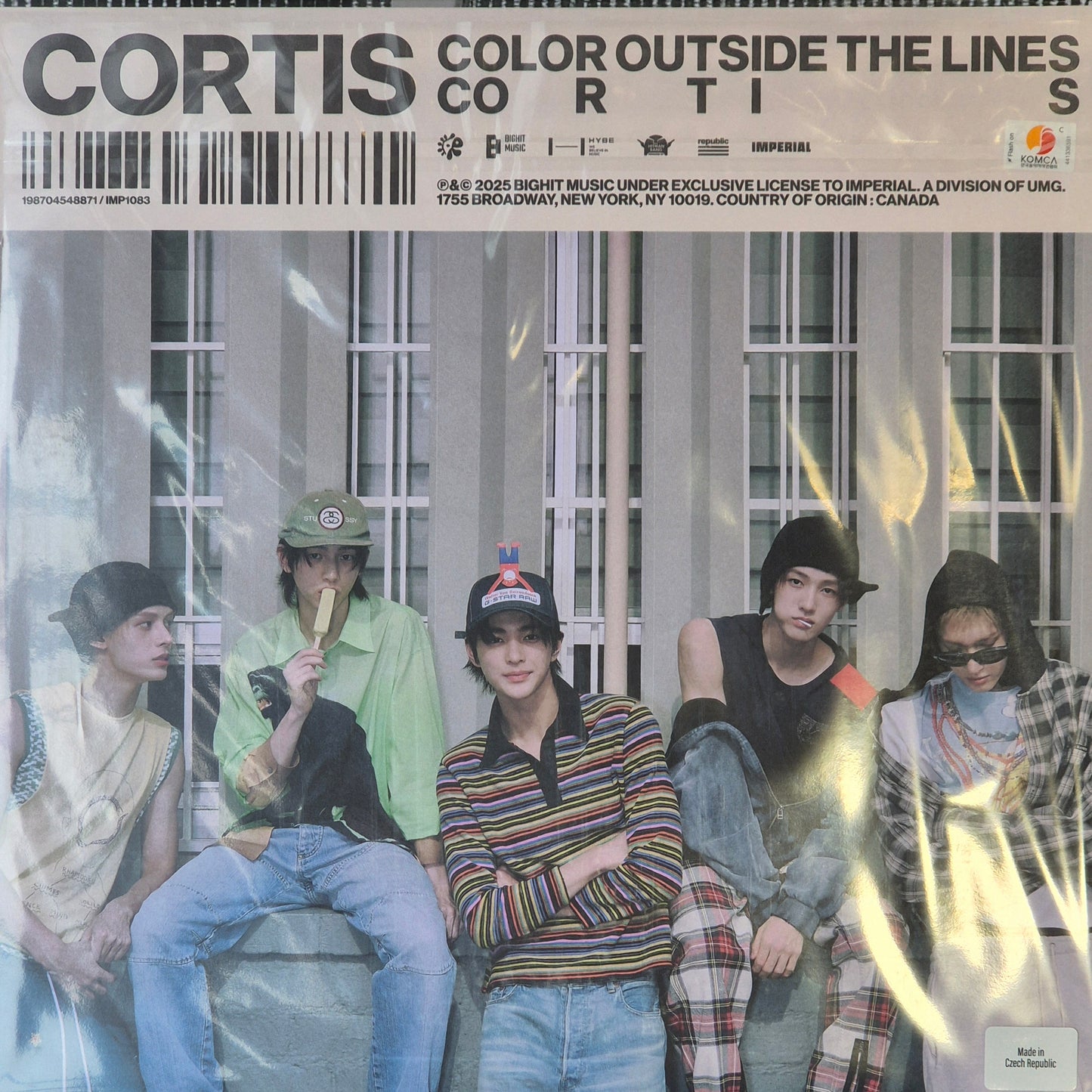 CORTIS - COLOR OUTSIDE THE LINES cortis sand vinyl LP