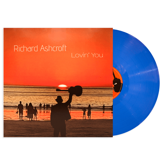 Richard Ashcroft Lovin You limited blue vinyl LP