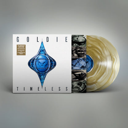 Goldie Timeless gold on clear double vinyl LP
