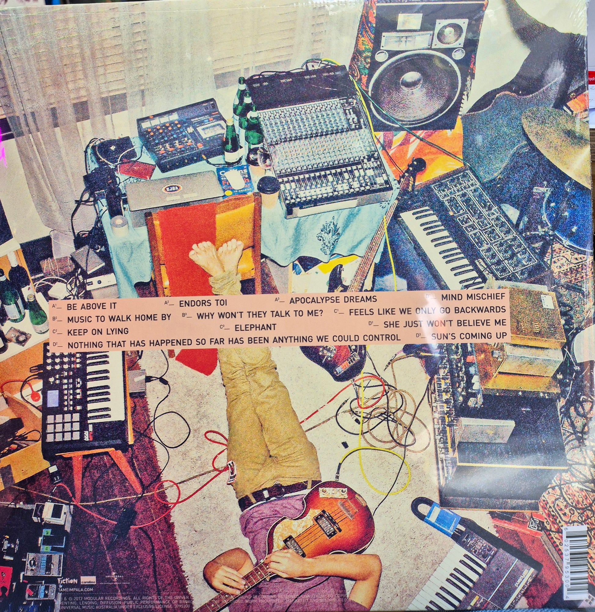 Tame Impala - Lonerism double vinyl LP tracklist