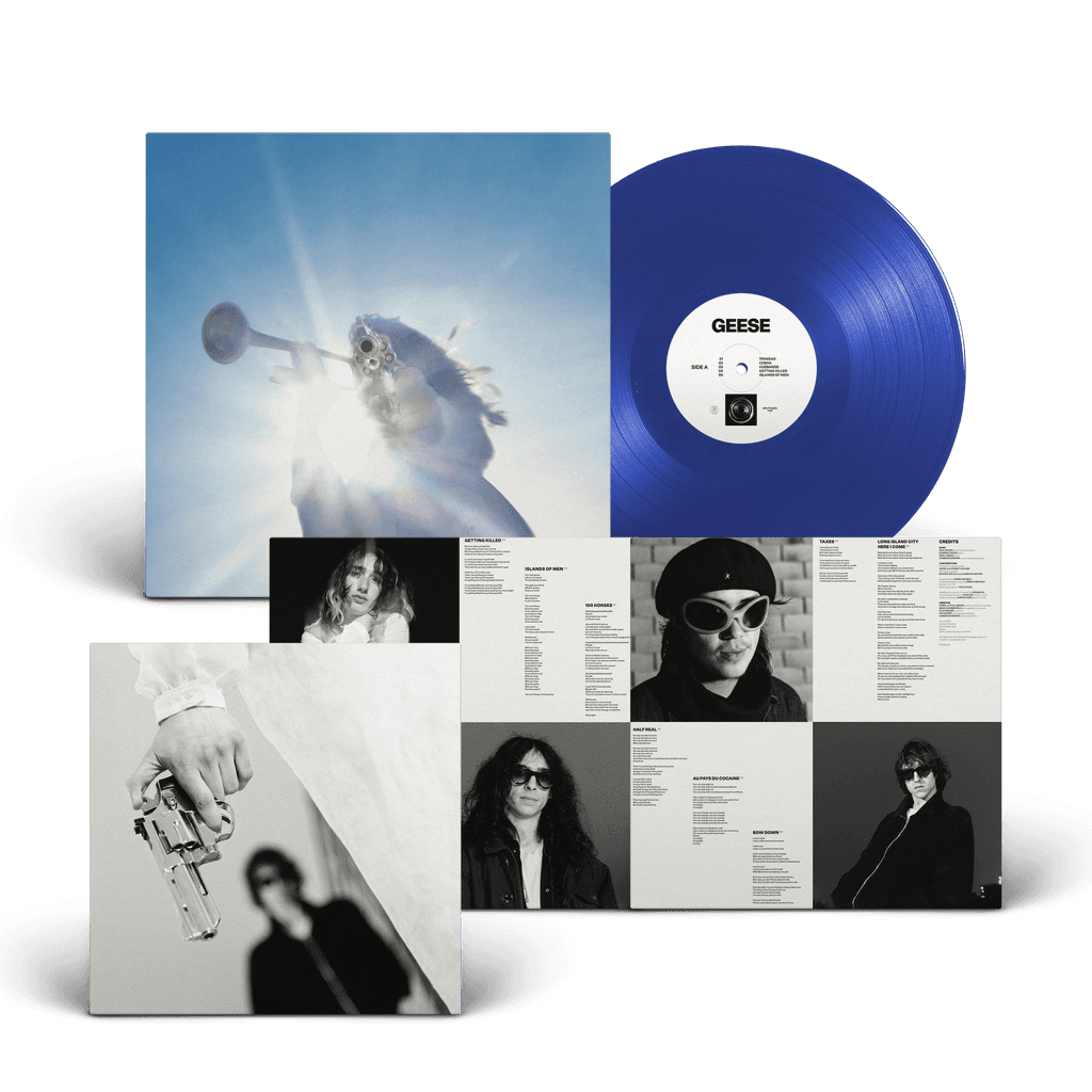 Geese getting killed blue vinyl LP