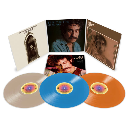 Jim Croce - The Definitive Croce triple coloured vinyl LP