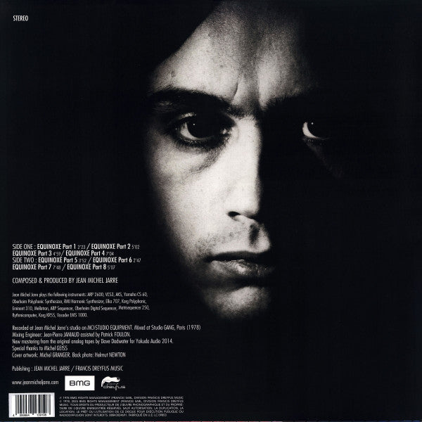 Jean Michel Jarre - Equinoxe vinyl LP tracklist