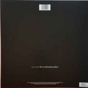 New Order - education entertainment recreation (Live at Alexandra Palace) Vinyl