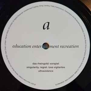 Vinyl label new order - education entertainment recreation