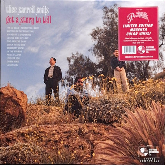 Thee Sacred Souls - Got A Story To Tell magenta vinyl