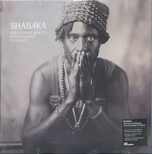 Shabaka Hutchings - Perceive Its Beauty, Acknowledge Its Grace vinyl album