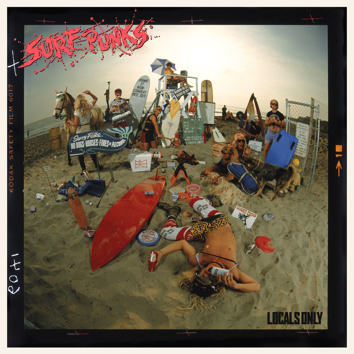 Surf Punks - Locals Only vinyl album