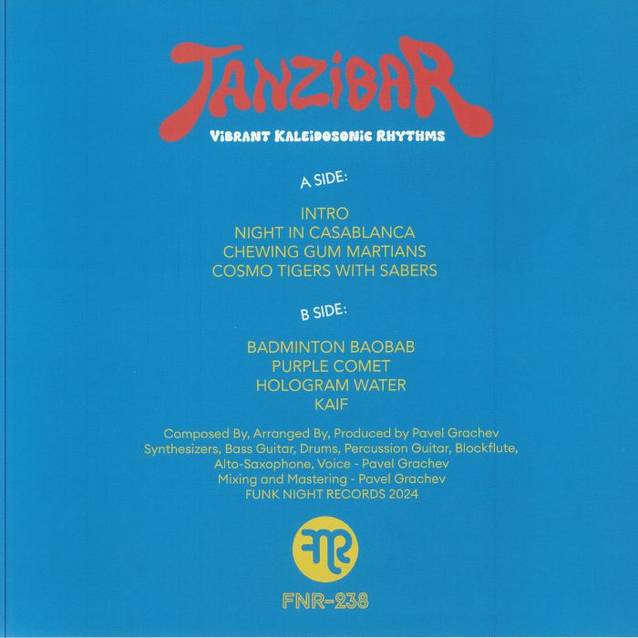 Tanzibar - Vibrant Kaleidosonic Rhythms album