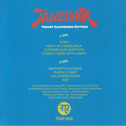Tanzibar - Vibrant Kaleidosonic Rhythms album