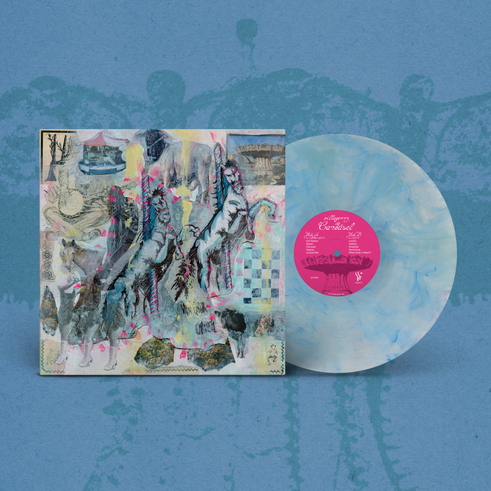 villagerrr - Carousel - Blue snowcone vinyl LP